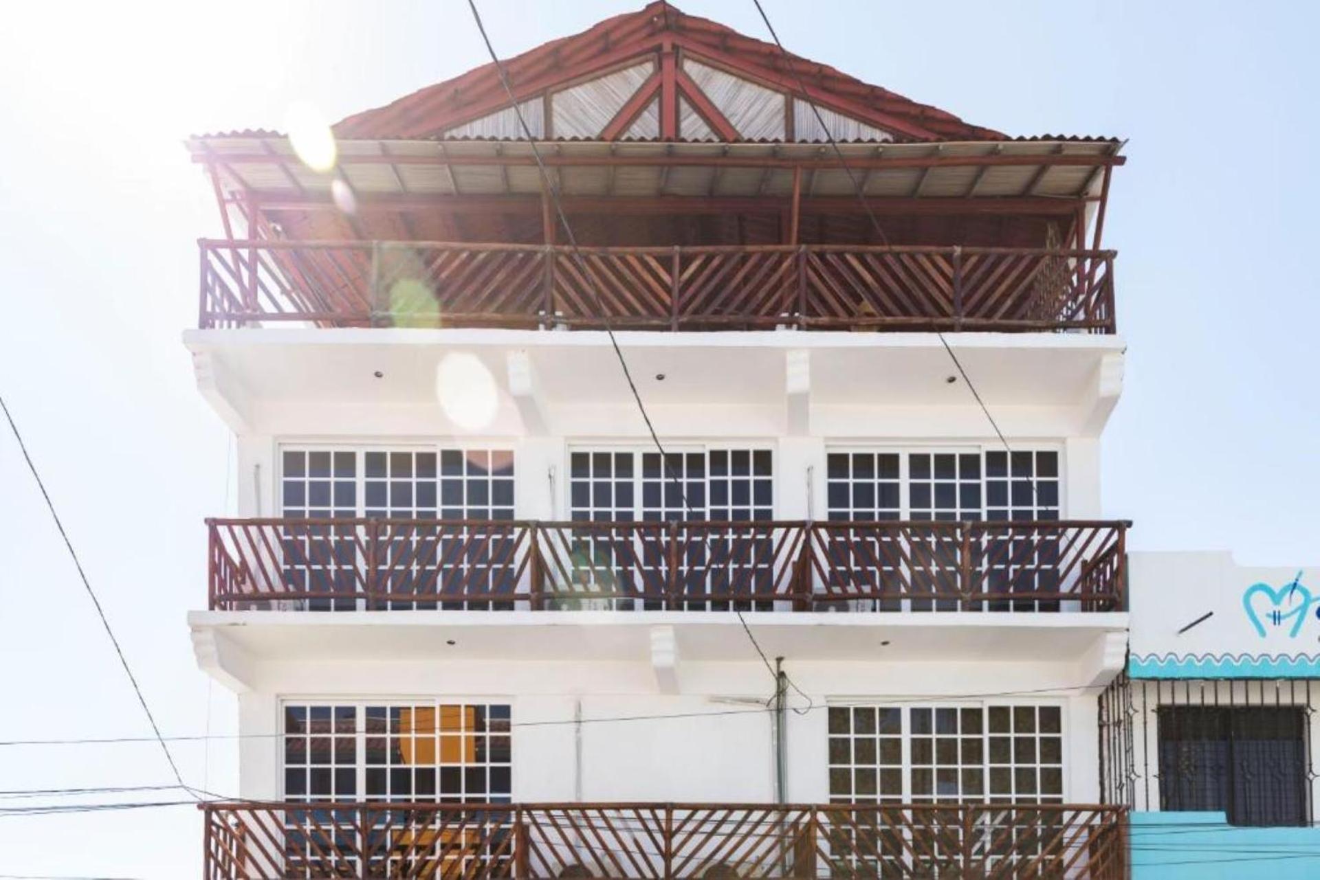 Terraza Puerto Hostel Puerto Escondido  Bagian luar foto