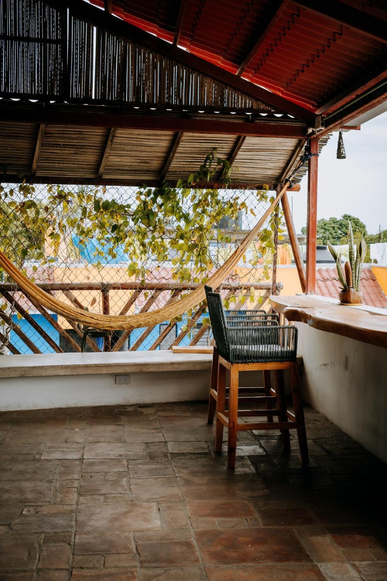 Terraza Puerto Hostel Puerto Escondido  Bagian luar foto